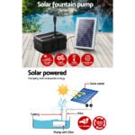 Gardeon Solar Pond Pump with Filter Box 4.6FT - Image 4
