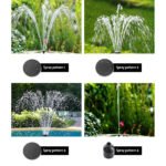 Gardeon Solar Pond Pump Submersible Fountain with Battery Kit LED Lights 5.2FT - Image 5