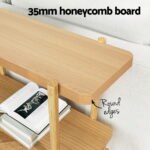 Artiss Console Table 92CM 2-tier Pine Sera - Image 7