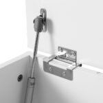 Artiss Storage Ottoman Blanket Box 140cm Fluted Grey - Image 4