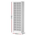 Artiss Shoe Rack 12-tier 36 Pairs Storage White - Image 4
