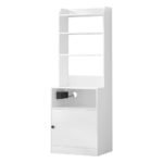 Artiss Bedside Table Nightstand Charging Station - Image 3