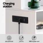 Artiss Bedside Table Nightstand Charging Station - Image 7