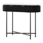 Artiss Console Table 2 Drawers 100CM - Image 3
