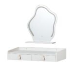 Artiss Dressing Table Floating LED White Daphne - Image 7