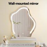 Artiss Dressing Table Floating LED White Daphne - Image 6
