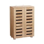 Artiss Shoe Rack Cabinet 20 Pairs 5-tier Wood Alster - Image 3