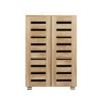Artiss Shoe Rack Cabinet 20 Pairs 5-tier Wood Alster - Image 5