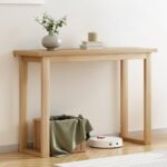 Artiss Console Table 110CM Pine - Image 8