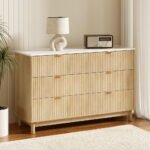 Artiss 6 Chest of Drawers Dresser Table Pine - Image 8