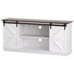 Artiss Buffet Sideboard Storage Cabinet Kitchen Cupboard Sliding Doors White