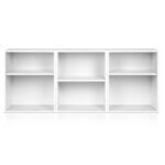 Artiss Bookshelf Set of 3 - VENA White - Image 3