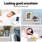 Artiss 2X Bedside Table 1 Drawer with Shelf - FARA White - Image 6