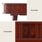 Artiss Console Table 2 Drawers 120CM - Image 7