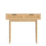 Artiss Console Table 2 Rattan Drawers - Image 3