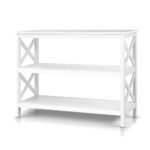 Artiss Console Table 3-tier White Polly - Image 3