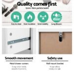 Artiss 6 Chest of Drawers - MYLA White - Image 7