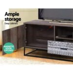 Artiss TV Cabinet Entertainment Unit 180cm Industrial - Image 6