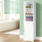 Artiss Bathroom Cabinet Storage 160cm White - Image 8