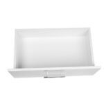 Artiss Bedside Table 2 Drawers High Gloss - White - Image 7