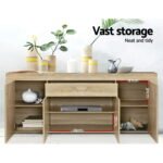 Artiss Buffet Sideboard - DANA Oak - Image 6