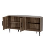 Artiss Corner Entertainment Unit Stand TV Cabinet Open Storage Shelf 120CM - Image 6