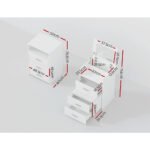 Artiss 2-in-1 Dressing Table Stool Set Bedside Table White - Image 4