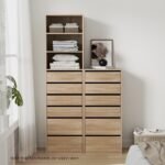 Artiss 6 Chest of Drawers Dresser Tallboy Pine - Image 7