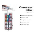 Artiss Entertainment Unit TV Cabinet LED 160cm White Anna - Image 6