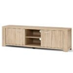 Artiss TV Cabinet Entertainment Unit 160cm Pine Maxi - Image 3