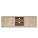 Artiss TV Cabinet Entertainment Unit 160cm Pine Maxi - Image 5