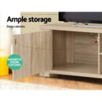 Artiss TV Cabinet Entertainment Unit 160cm Pine Maxi - Image 7
