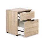 Artiss Filing Cabinet 2 Drawer Office Storage Organiser - Image 3