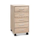 Artiss Filing Cabinet 5 Drawer Office Storage Organiser - Image 3