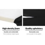 Artiss Shoe Rack Cabinet Bench 10 Cubes - Walnut - Image 6