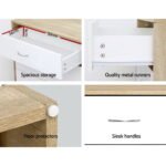 Artiss 4 Chest of Drawers - BURL - Image 8