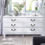 Artiss 6 Chest of Drawers - KUBI White