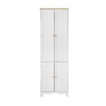 Artiss Buffet Sideboard 4 Doors - BERNE White - Image 4