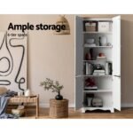 Artiss Buffet Sideboard 4 Doors - BERNE White - Image 5