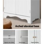 Artiss Buffet Sideboard 4 Doors - BERNE White - Image 6