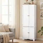 Artiss Buffet Sideboard 4 Doors - BERNE White - Image 8