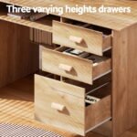 Artiss Computer Desk Office Study Desks Table Shelf Drawer - Image 4