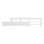 Artiss Entertainment Unit TV Cabinet LED 215cm White Caya - Image 5