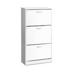 Artiss Shoe Rack Cabinet 36 Pairs Adjustable Shelves Ivy - Image 3