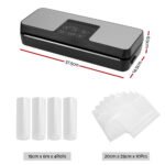 Devanti Food Vacuum Sealer Machine Auto Seal Cutter 5 Modes Storage Bags 4 Rolls - Image 2