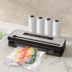 Devanti Food Vacuum Sealer Machine Sealing Cutter 4 Modes Storage Bags 4 Rolls - Image 7