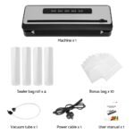 Devanti Food Vacuum Sealer Machine Sealing Cutter 4 Modes Storage Bags 4 Rolls - Image 3