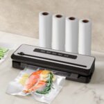 Devanti Food Vacuum Sealer Machine Sealing Cutter 4 Modes Storage Bags 4 Rolls - Image 7