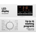 Devanti 8kg Front Load Washing Machine Quick Wash 24h Delay Start Automatic - Image 4