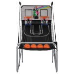 Basketball Arcade Game Electronic Scorer 8 Games Double Shoot Grey - Image 3